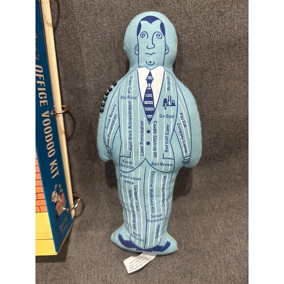 Voodoo Lous Office Voodoo Kit Corporate Stress Relief Doll Set - Picture 4 of 5
